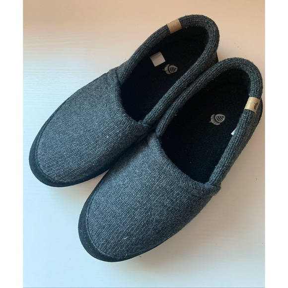 Acorn Slippers Men’s Size 7.5-8.5 Gray - Picture 2 of 6